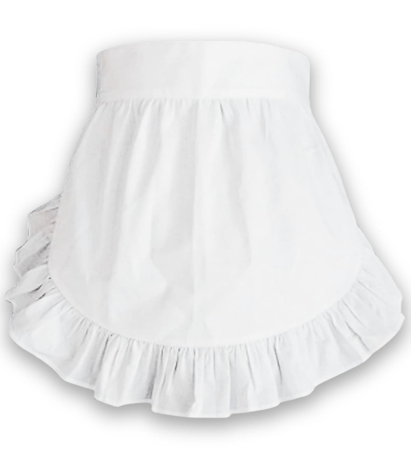 CRB Fashion Waist Apron Kitchen Cooking Restaurant Cotton Bistro Half Aprons with Pockets For Woman