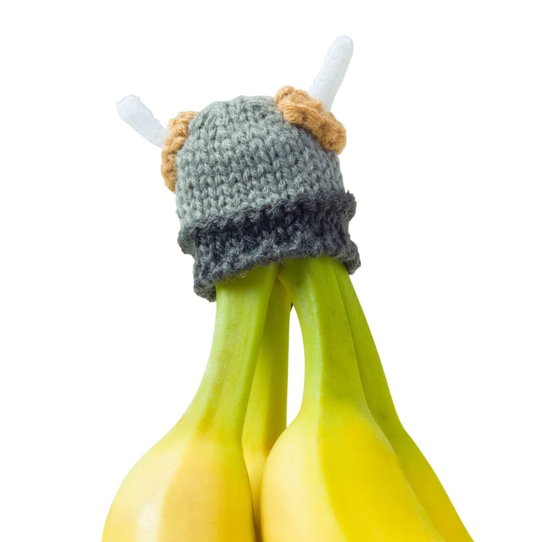 Nana Hats | Keep Bananas Fresher For Longer | As Seen on Shark Tank | Includes Standard Size BPA-Free Silicone Cap With Magnet | Viking