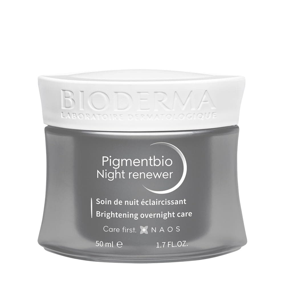 Pigmentbio Night Renewer - Anti-Dark Spot Brightening & Protective Night Cream Moisturiser, Firms, Smoothes & Plumps Skin, 50ML