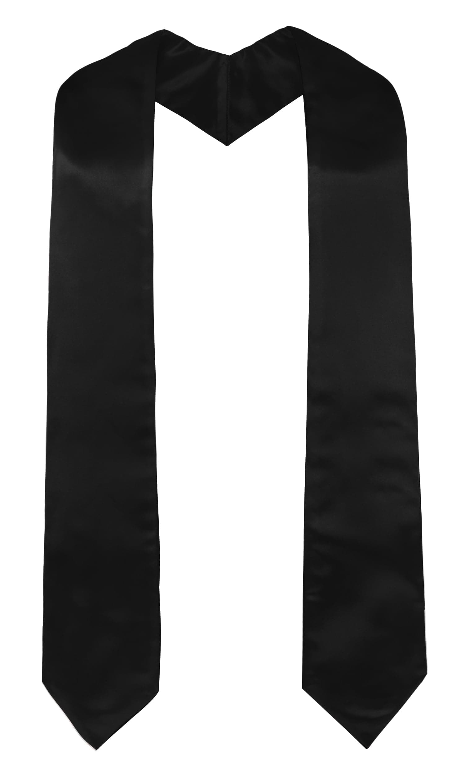 GraduatePro Plain Graduation Stole for Unisex Adults Sash 60"/72" Long 16 Colors