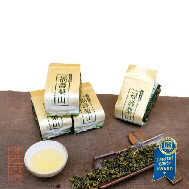 Taiwan unique tea,福壽梨山烏龍茶葉 Fushou Lishan Oolong Tea,150g*4