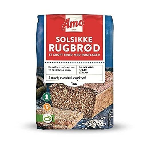 Amo Rugbrodsmix Solsikke | Danish Sunflower Rye Bread Mix | 1kg
