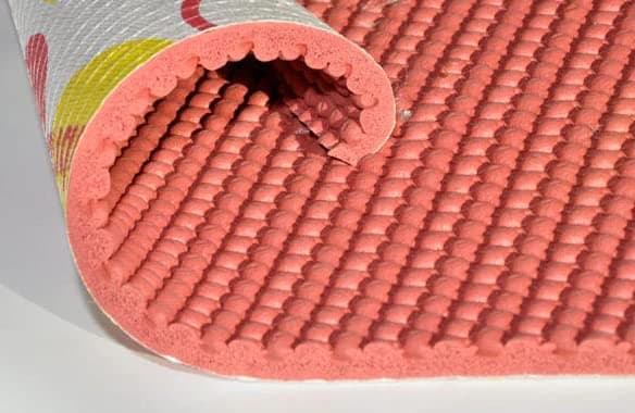 Flooring Online UK Tredaire Colours Red Rubber Carpet Underlay - 10.96m2 Roll Size