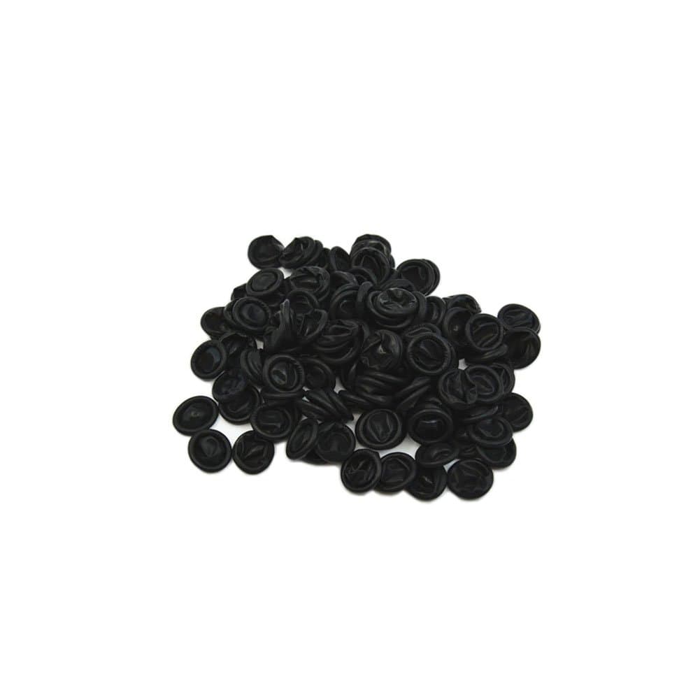 Maxfresh Natural Latex Anti-Static Finger Cots,500 PCS (Black)