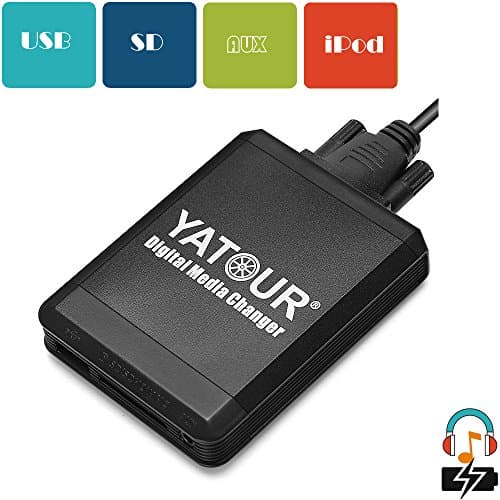 Digital Media Changer for Fiat 8-pin Alfa Lancia Blaupunkt Car Radio USB Sd AUX Mp3 iPod/iPhone Music Interfacet HUAHEE