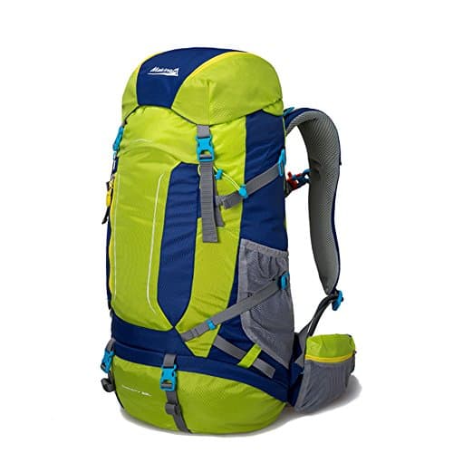 Outdoor mountaineering bags/Backpack backpacks-yellow 60L