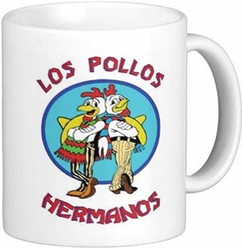 Plum blossom and Peony MugFunny Coffee 100% Ceramic 11-Ounce White 11 Oz Los Pollos Hermanos White Ceramic Coffee Mug By Quick Mugs 2 U