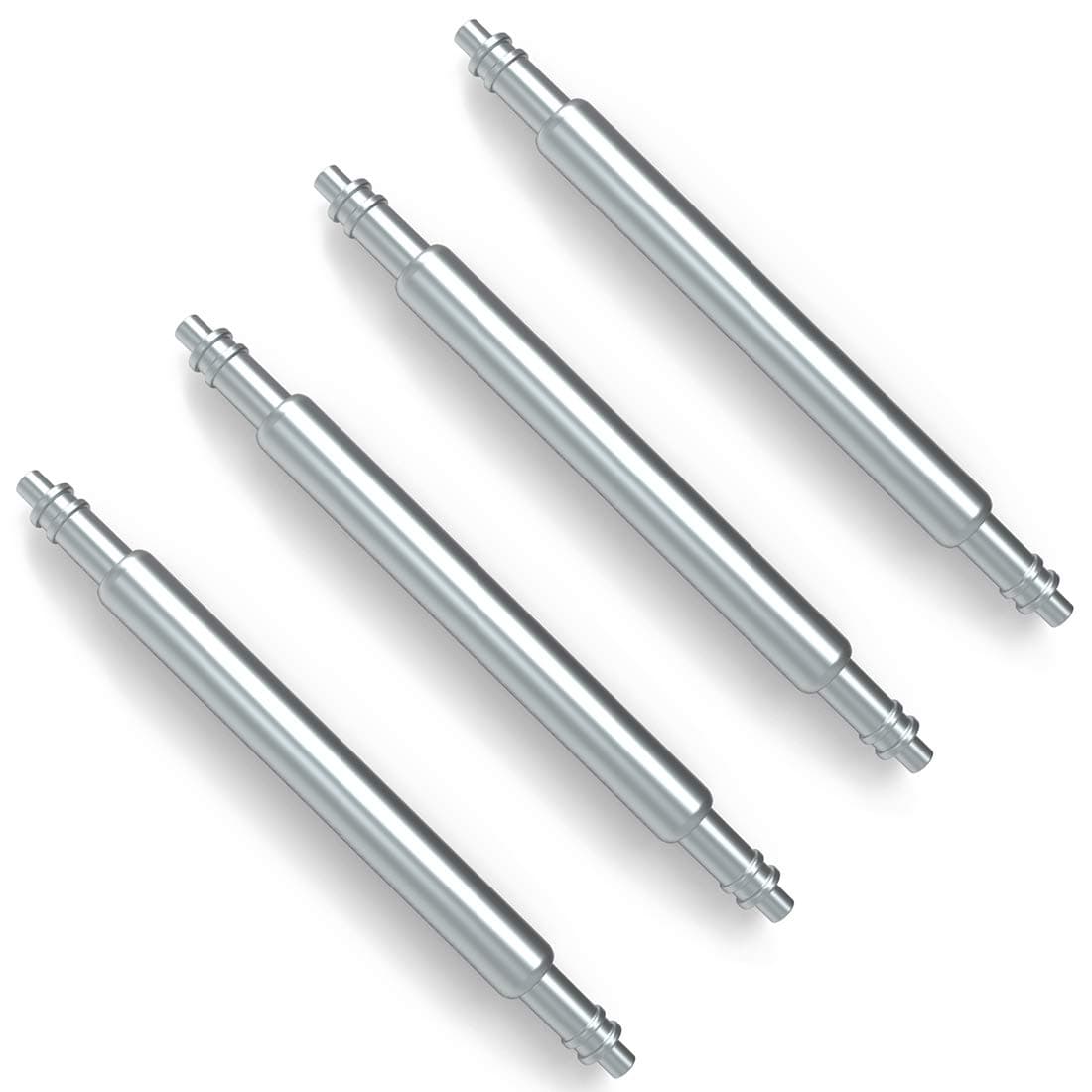 Wellfit Watch Pins, Heavy Duty Spring Bar, 4 Pack Stainless Steel Watch Band Pins, 1.8mm Diameter