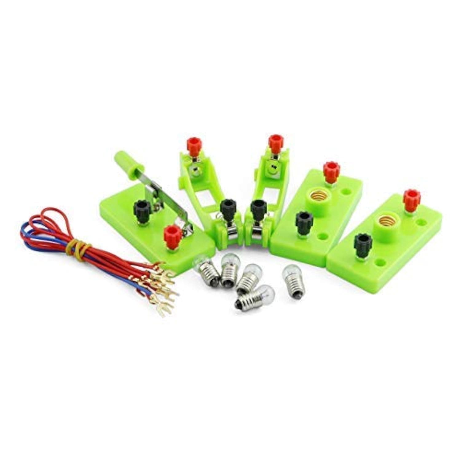 E-outstanding Circuit Learning kit Simple Circuit Physics Electrical Experiment Box, Physics Teaching Instrument