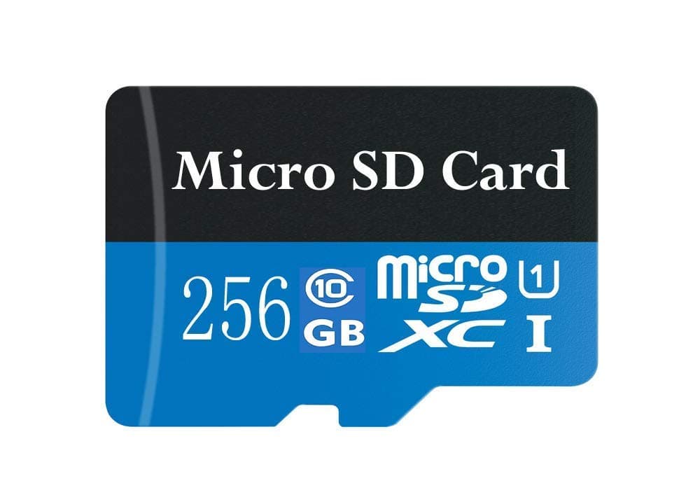 256GB Micro SD SDXC Memory Card High Speed Class 10 with Micro SD Adapter
