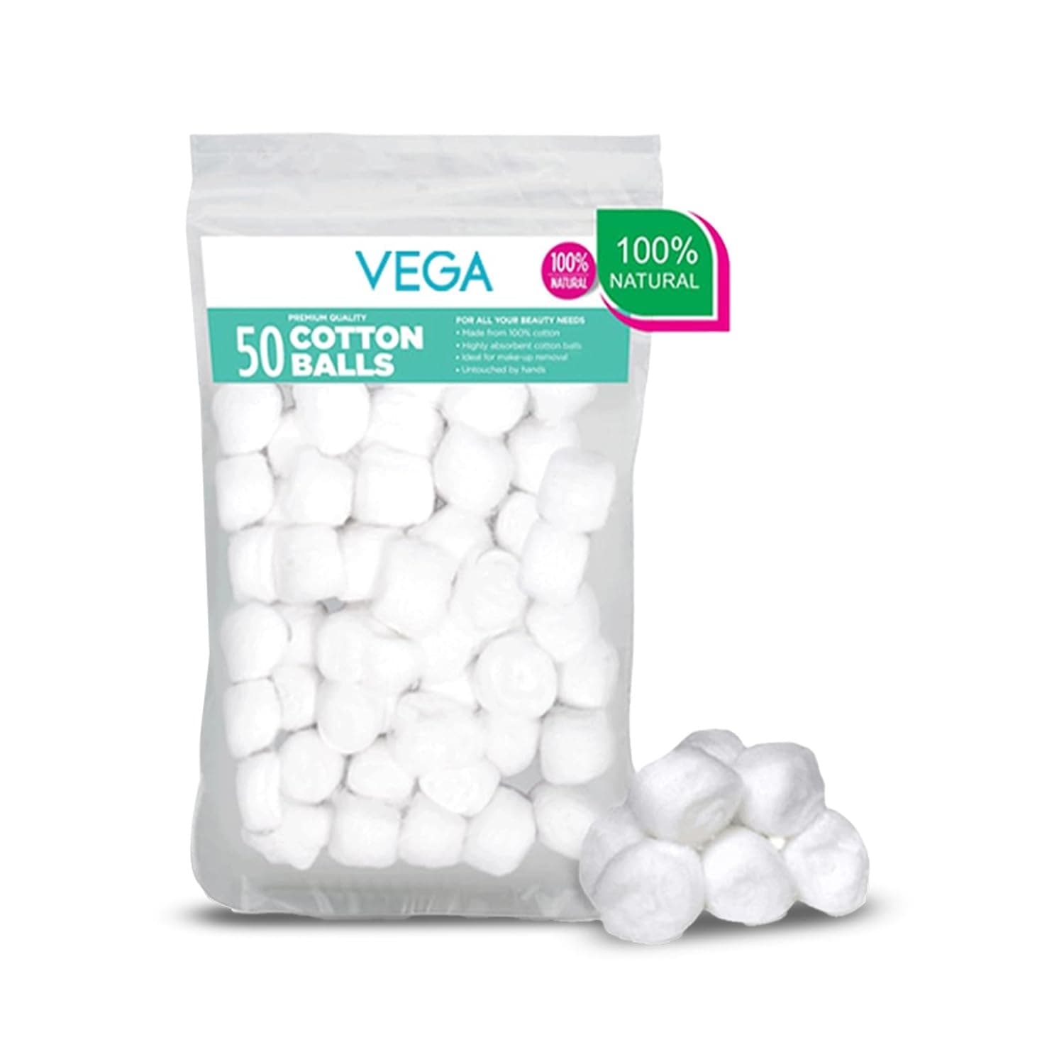 VEGA Cotton Ball (Pack of 50)