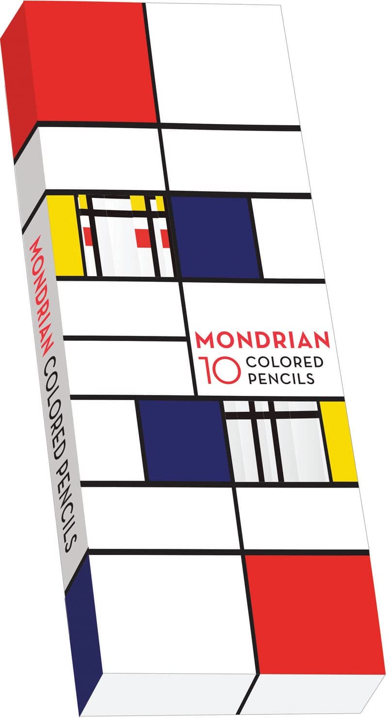 Mondrian Colored Pencils Misc. Supplies – 3 May 2016
