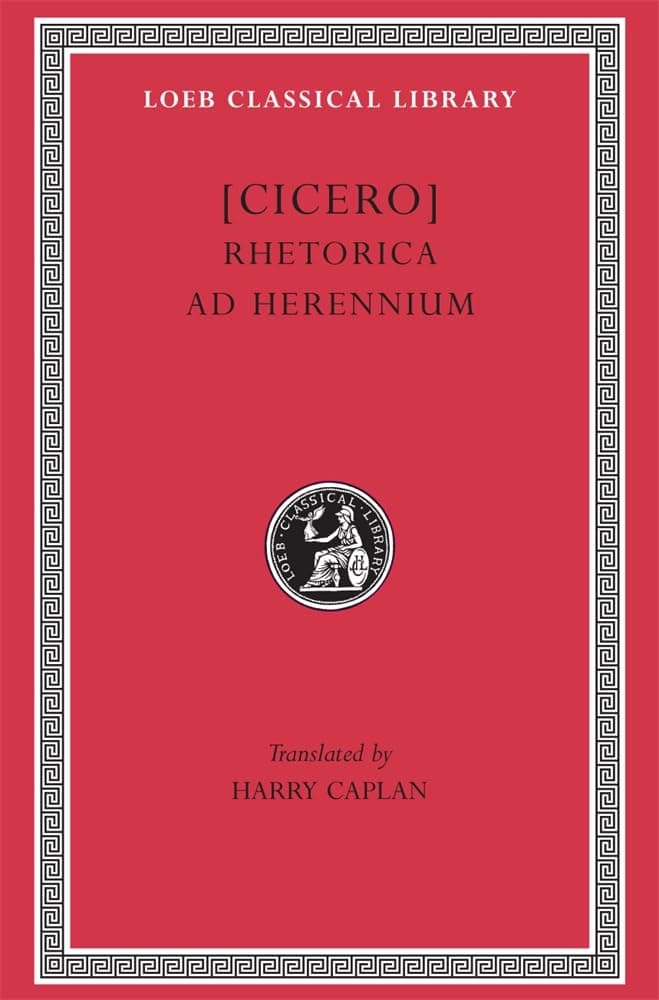 Rhetorica ad Herennium (English and Latin Edition)