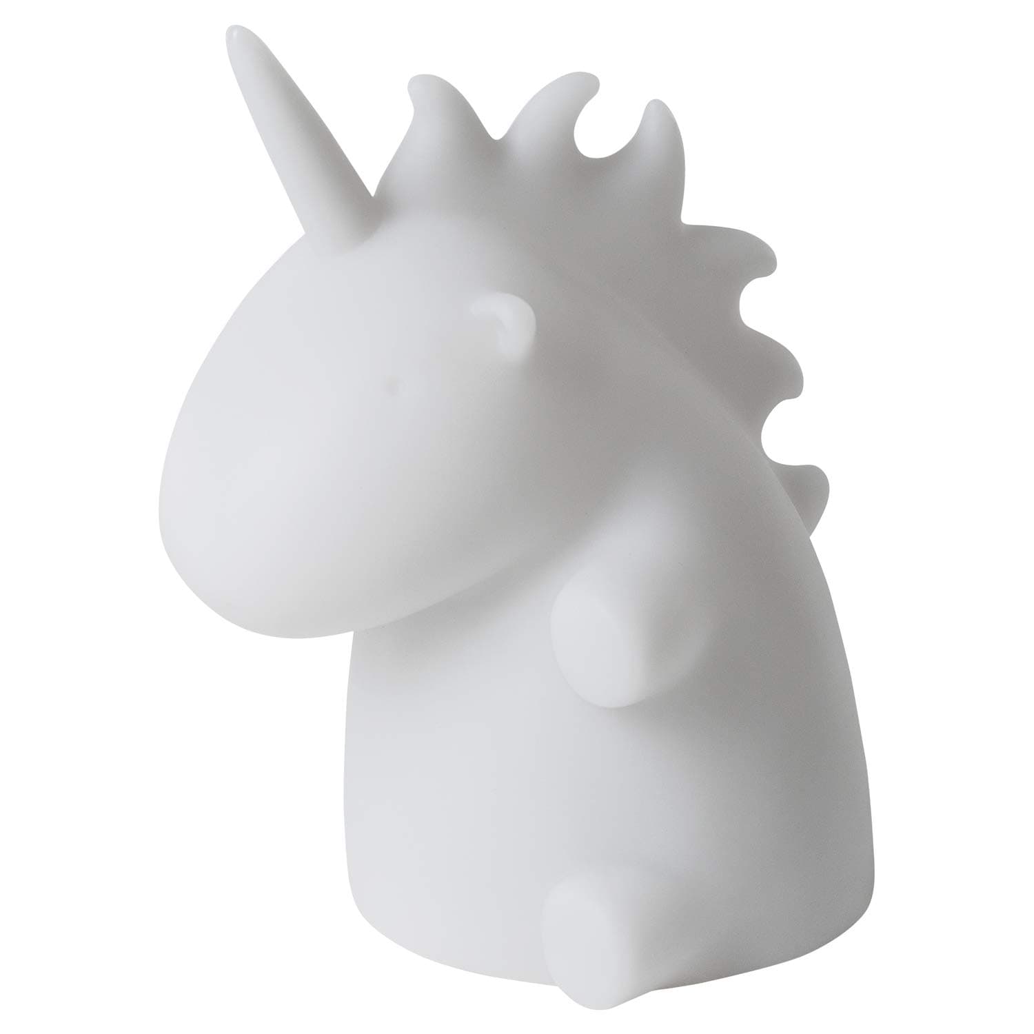 Smoko Unicorn Night Light For Kids | Girls Bedroom Decor Accessories | Ambient Soft Glow Mood Lamp (White)