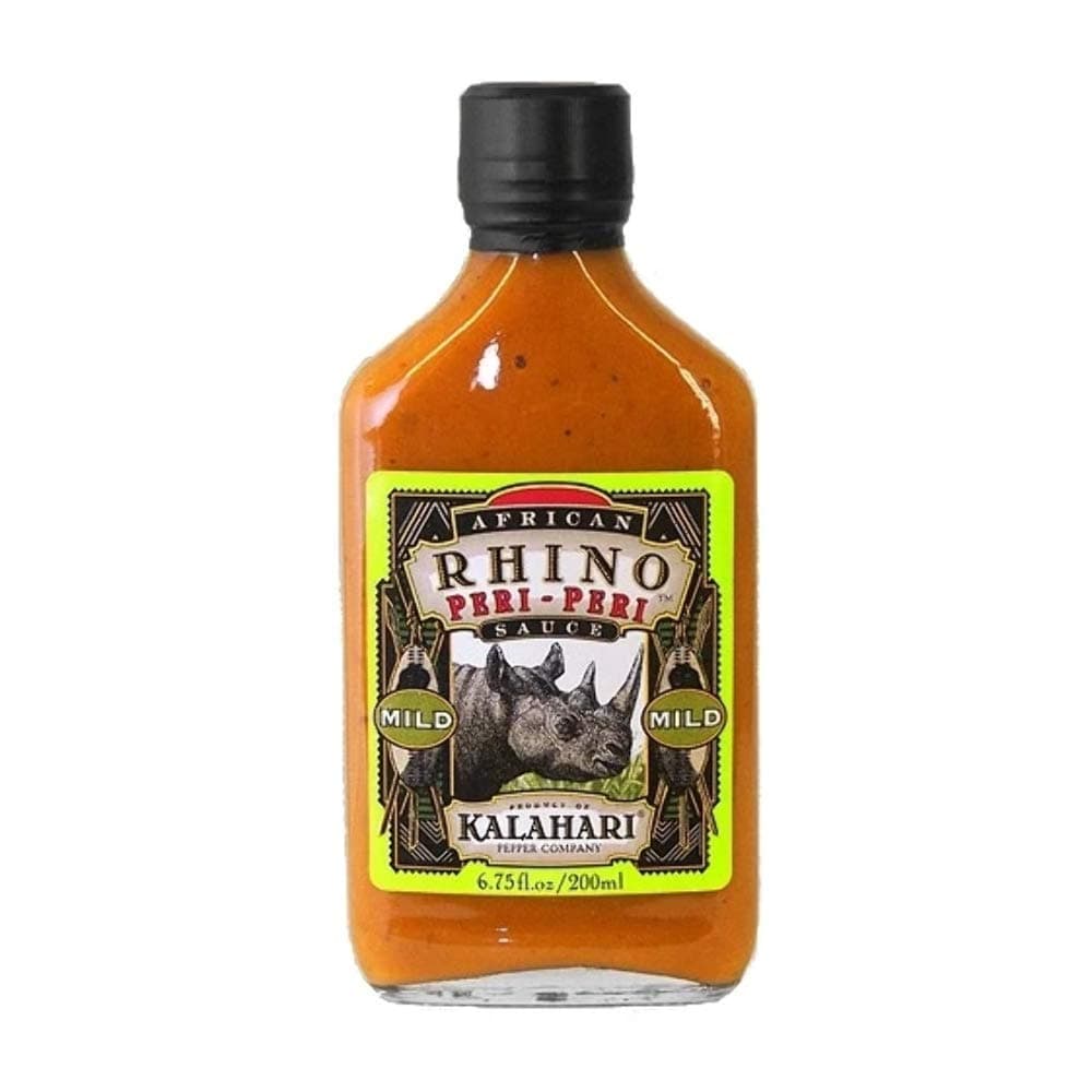 Kalahari Pepper Company African Rhino Peri-Peri Mild Pepper Sauce
