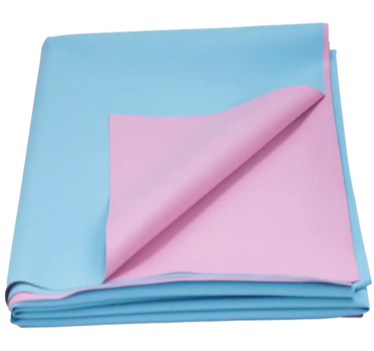 Waterproof Dry Rubber Bed Sheet Premium Washable Makintosh Sheet Non-Absorbent Reusable Crib Mat Hospital Bed Protector for Baby and Adult (2 Meter 3 Feet (L-80inchXW-36inch) Full Bed) FBA