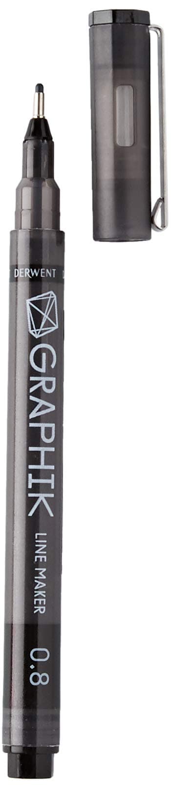 Graphik Line Maker - Black (Pack of 6)