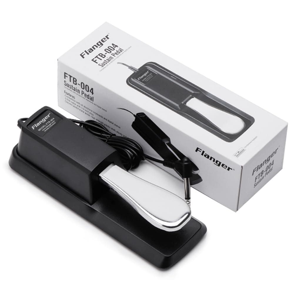 Flanger Sustain Pedal for Yamaha,Korg,Casio Keyboard, Damper Pedal