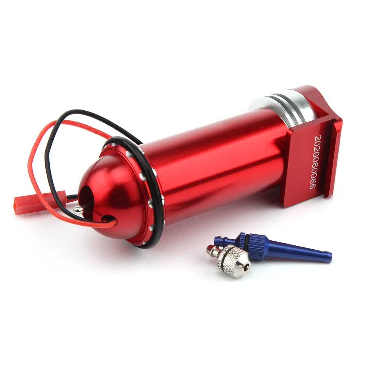 RC Airplane Metal Electric Fuel Pump 7.2-12V for Gas and Nitro Aluminum Anonized Version II, Glintique01