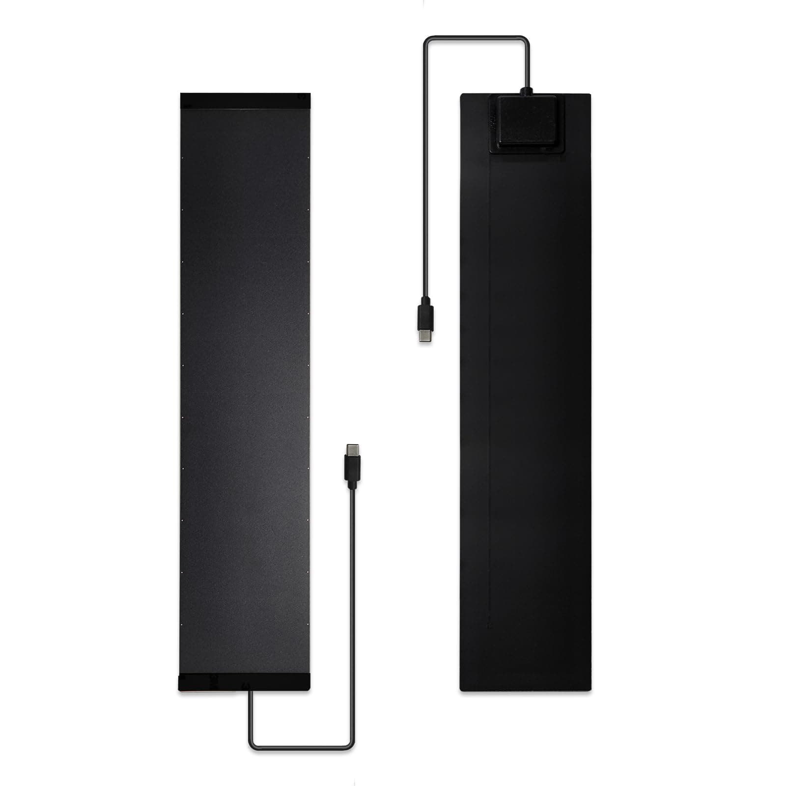 MING CHEN Motorized Blinds Accessories Solar Panels Fit for Smart Automatic Electric Remote Control Blinds USB-C Plug Power Bank Installed on Window