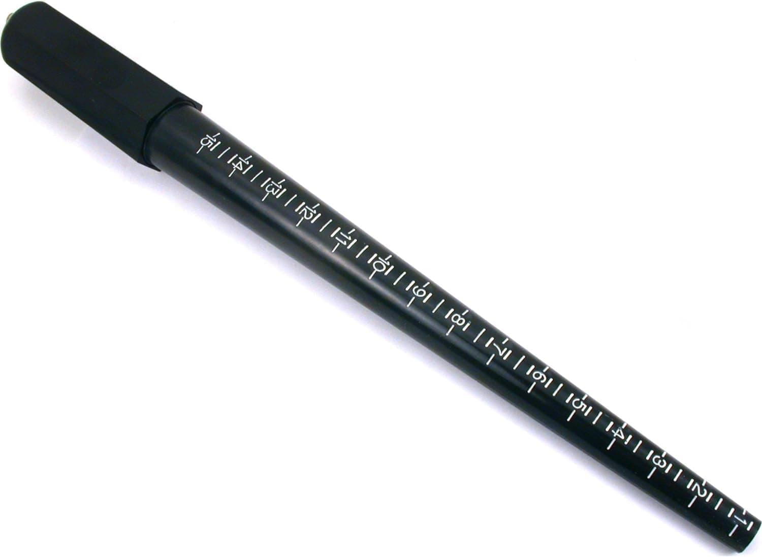 MegaCastPlastic Ring Stick Mandrel Jewelry Sizing with Grooves Repair Tool