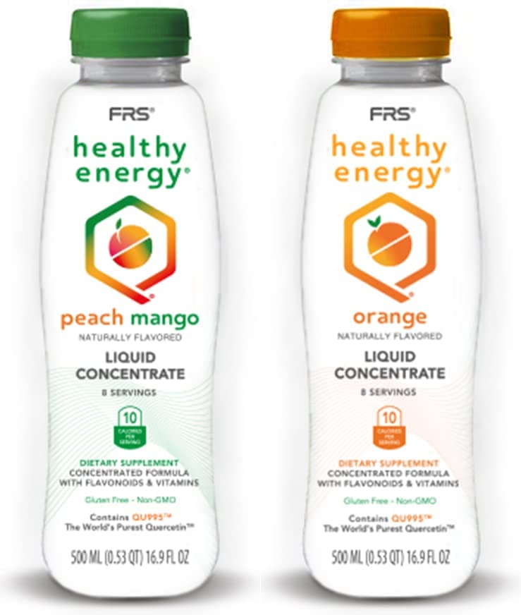FRS Healthy Energy Concentrates Sample Pack (Orange & Peach Mango)