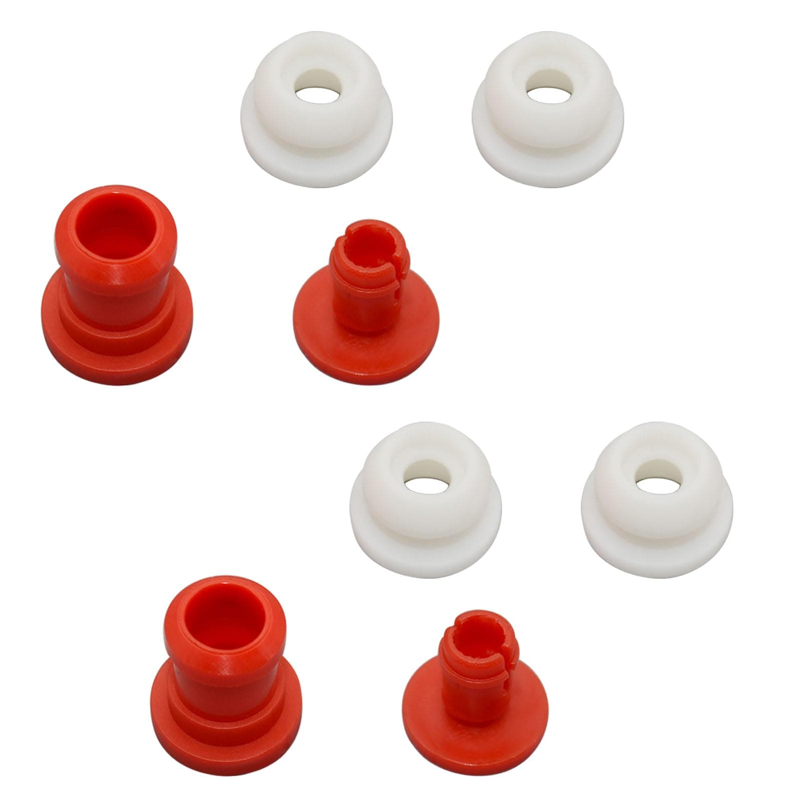 2 Sets 14057 Transmission Shift Cable Bushing Kits, Compatible with Various of Models