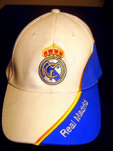 Official Licensed GENUINE FC Real Madrid Embroidered Hat Cap - Licensed Real Madrid Merchandise