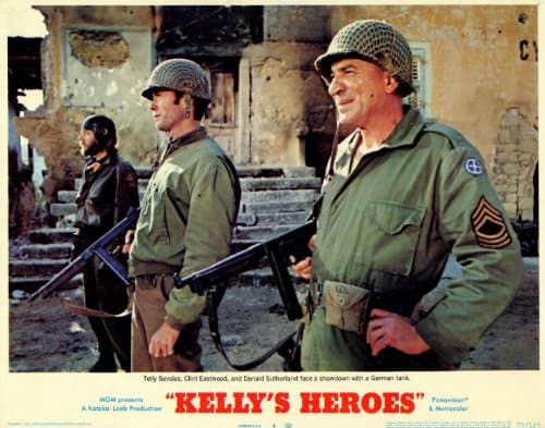 Kelly's Heroes Movie Poster (11 x 14 Inches - 28cm x 36cm) (1970) Style D -(Clint Eastwood)(Donald Sutherland)(Telly Savalas)(Gavin MacLeod)(Don Rickles)(Carroll O'Connor)
