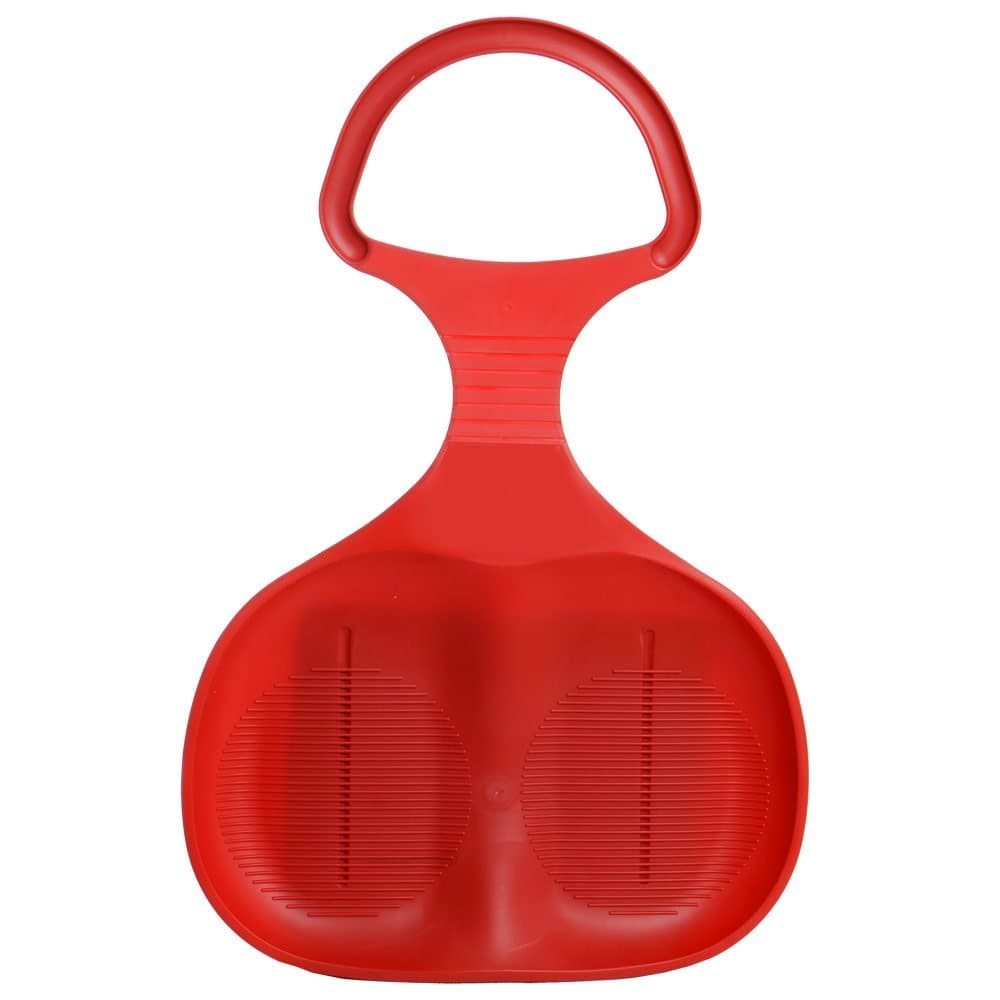 Plastic Bum Slider Snow Sledge Dune Rider Sliding Outdoor Winter Toys - Red by KandyToys