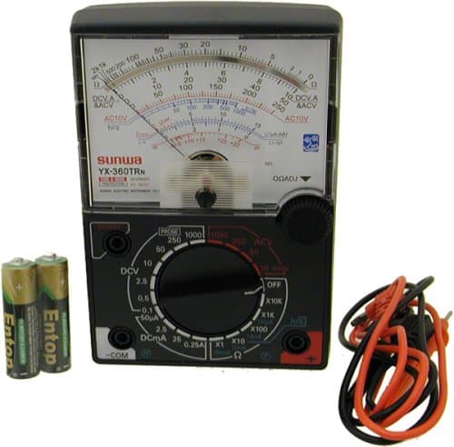 Sunwa 7-Function 19-Range Analog Multimeter, YX360-TRN