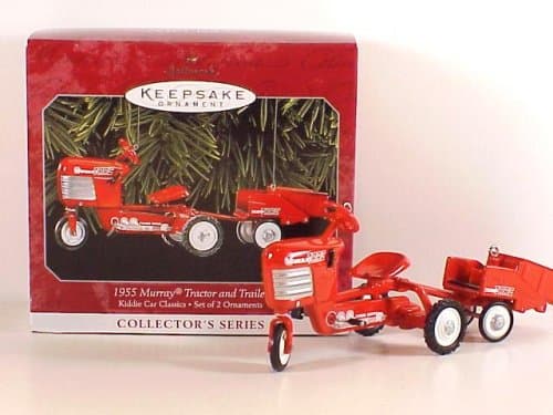 QX6376 Kiddie Car Classics #5 - 1955 Murray Tractor and Trai
