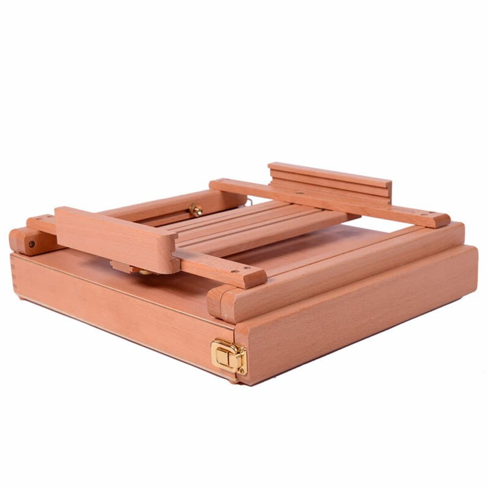 Easel oil painting box desktop artboard desktop oil easels children's wooden box wood sketch board sketch advertising exhibition rack
