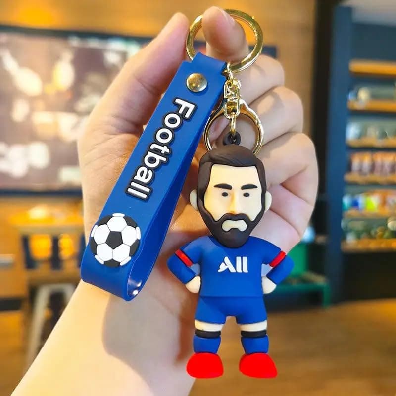 GenericMessi PSG jersey 3D rubber Keychain