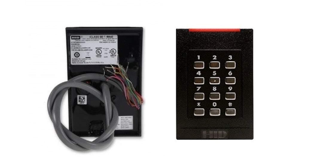 921NTNNEK00000 RK40 iCLASS SE Smart Card Reader with Keypad