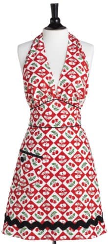 Jessie Steele Diamond Cherries Bombshell Apron
