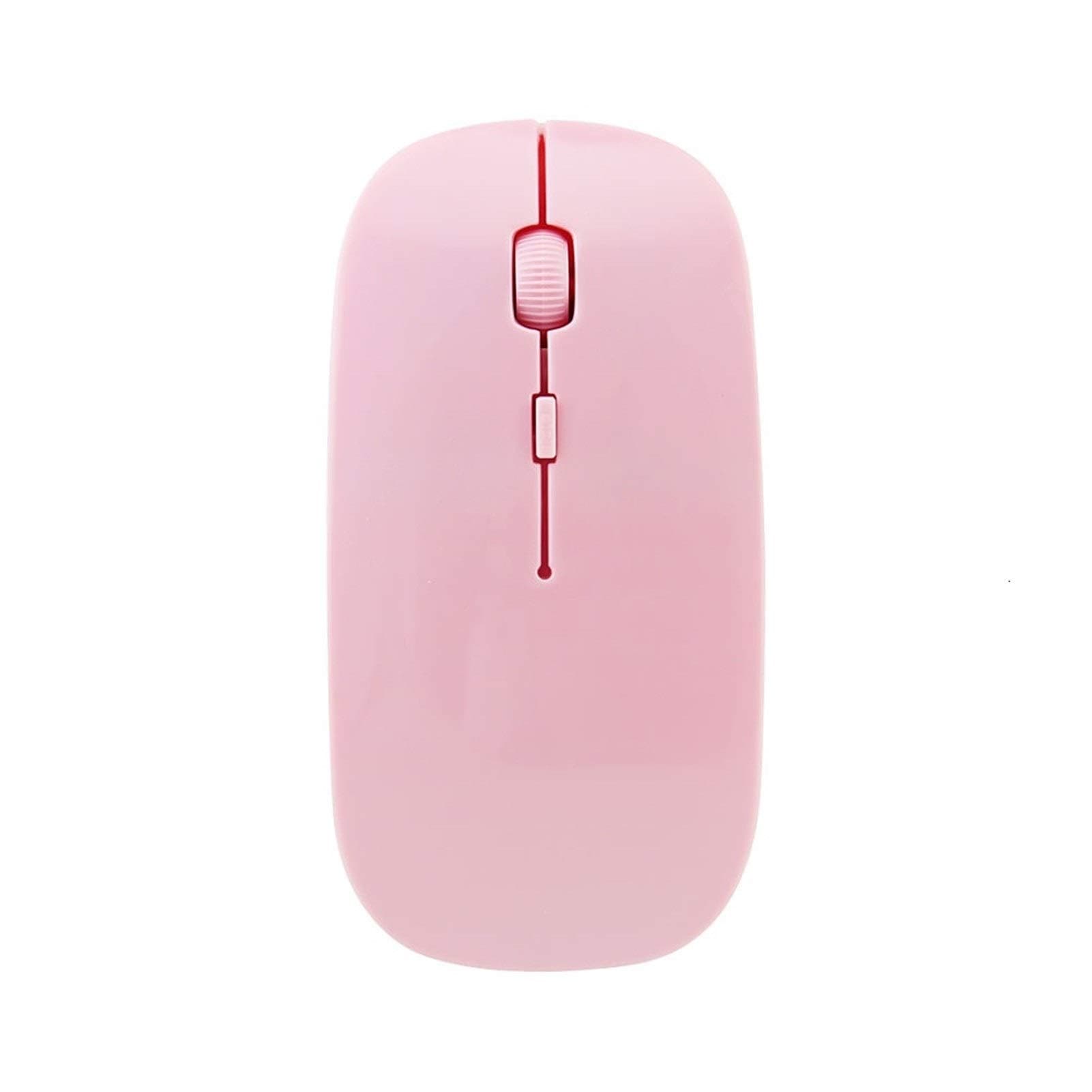 ZLDAN Mouse USB Optical Computer Mice Ultra Thin Notebook Office Pink Blue Black Mause For Macbook PC Laptop (Color : Pink)