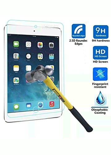 MENZO Screen Protector for iPad 2 3 4, [9H Hardness] [Crystal Clear] [Scratch-Resistant] Premium Tempered Glass Screen Protector for iPad 2 3 4 Gen 9.7 inch Tablet