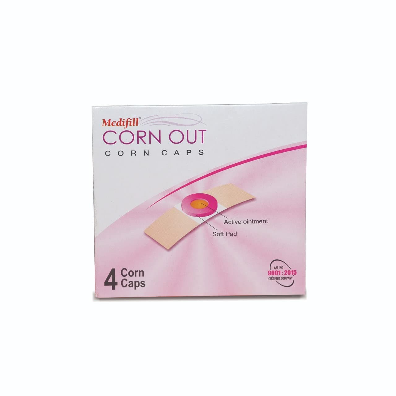 MEDIFILL Ayurvedic Corn Plaster 4 Count (Pack of 10) Cornout corncaps 40 Plasters | Instant Relief From Pain | No Side-effects