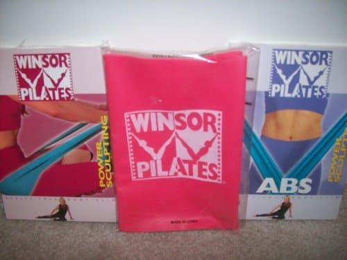 WINSOR PILATES 2 DVD SET + SCULPTING BAND: AB POWER SCULPING WITH RESISTANCE WORKOUT + POWER SCULPTING WORKOUT + MARI WINSOR SCULPTING/RESISTANCE BAND. ACHIEVE BETTER AND FASTER RESULTS WITH THIS AWESOME WORKOUT KIT!