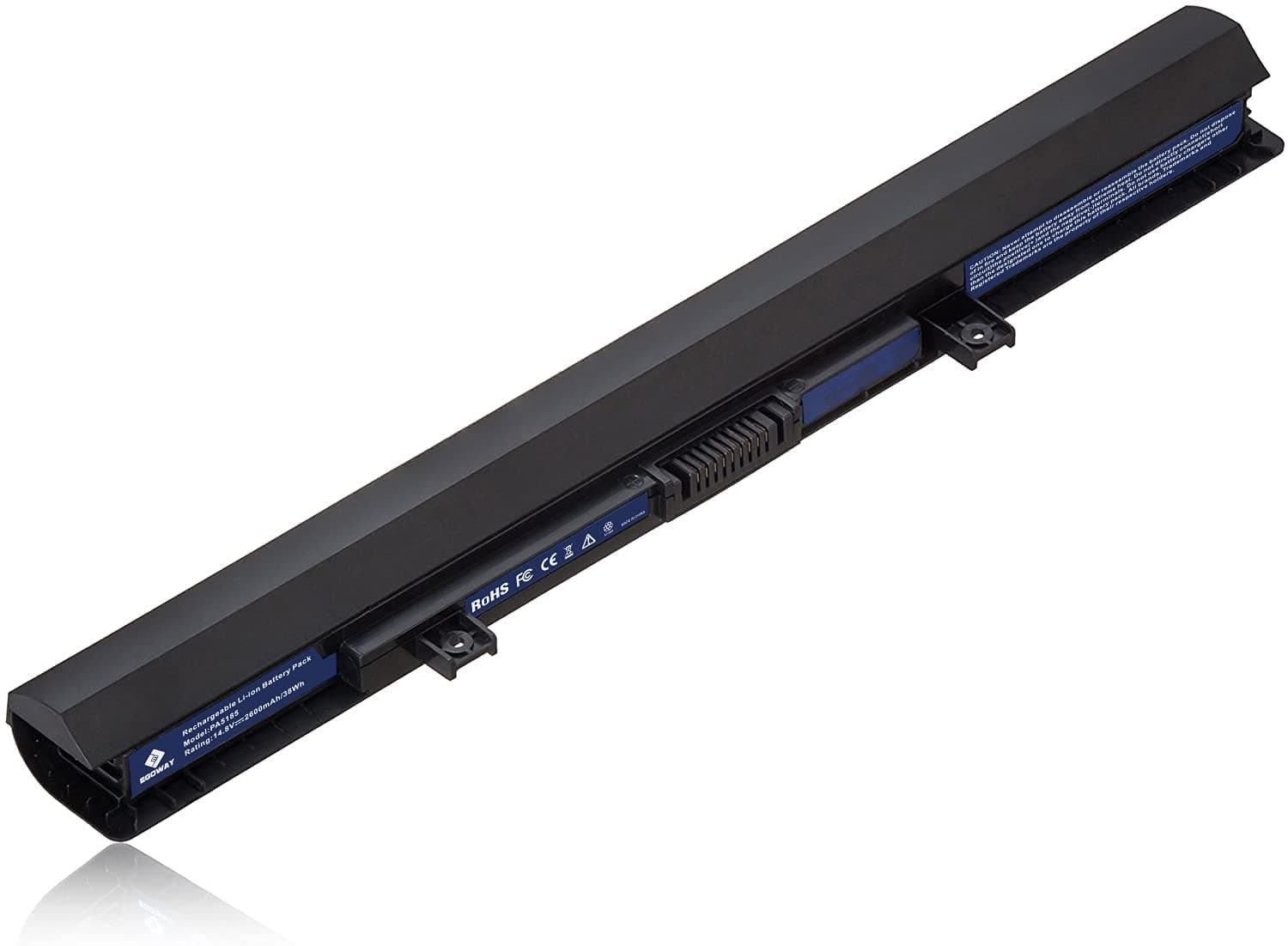 E EGOWAY Laptop Battery for Toshiba PA5185U-1BRS PA5186U-1BRS PA5184U-1BRS Satellite C55 S55 S55T E45-B4100 Series (14.8V 2600mAh)