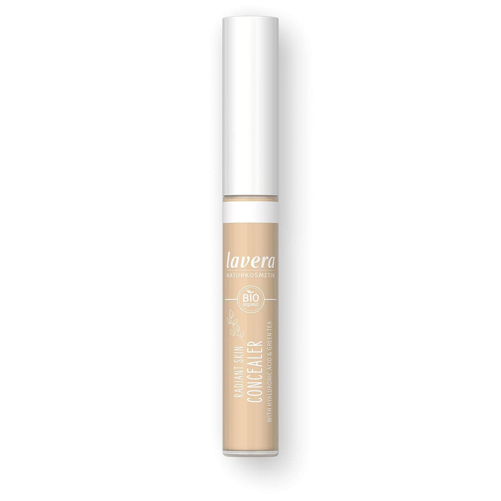 Radiant Skin Concealer - Ivory 01 - Coverage of Dark Circles and Impurities - Up to 8 Hours - Moisturising - Vegan - Natural Cosmetics 1.8 Fl Oz