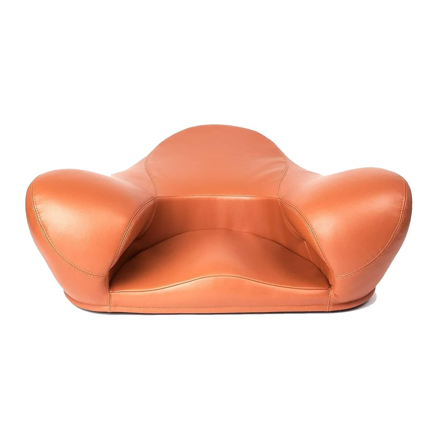 Alexia Meditation Seat (Vegan Leather, Orange)