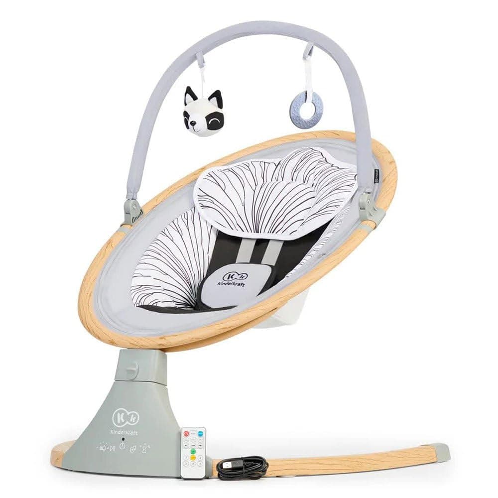 Lumi Swing Wooden Rocking Chair