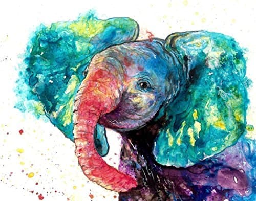 Spirit of Elephant hand-signed fine art nursery print by Ellen Brenneman