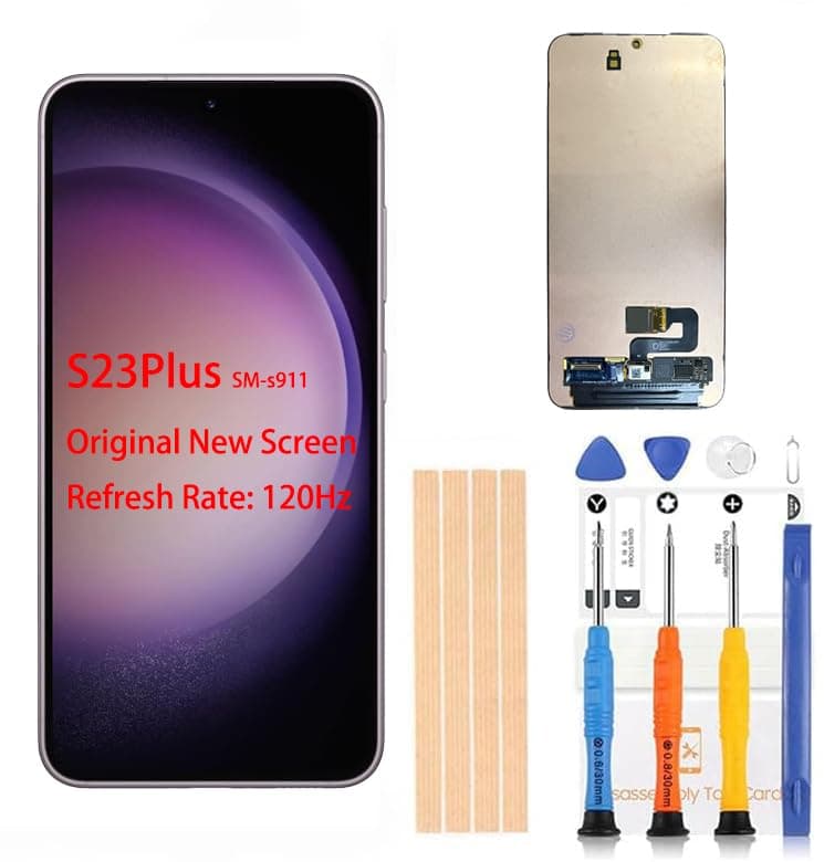 TFT Amoled LCD Digitizer for Samsung Galaxy Samsung s20 Screen Replacement LCD 3D Touch Display, Full HD Digitizer Frame Screen 6.1 inch with Protective Film and Waterproof