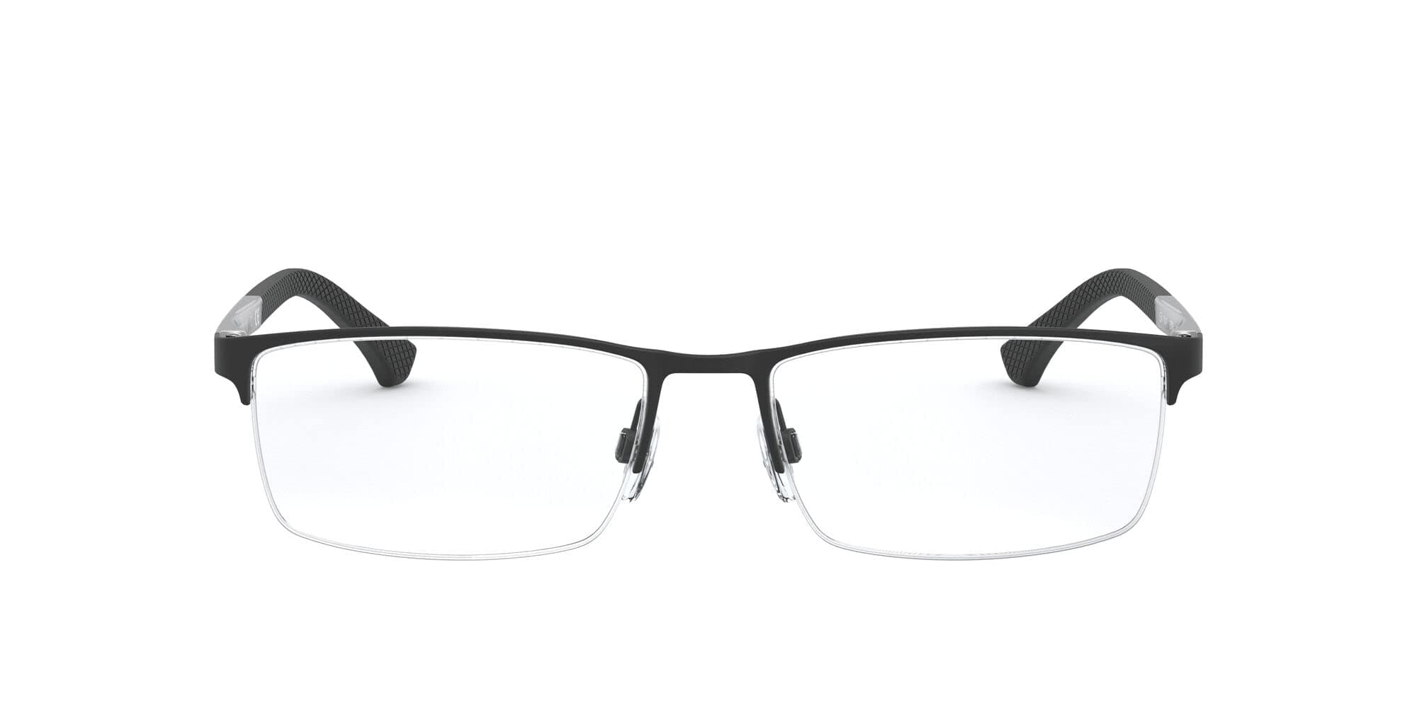 Mens EA1041 Rectangular Prescription Eyewear Frames