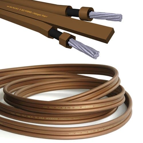 Van den Hul D-352 Hybrid Speaker Cable Terminated with VDH Banana Plugs 4.0m Pair