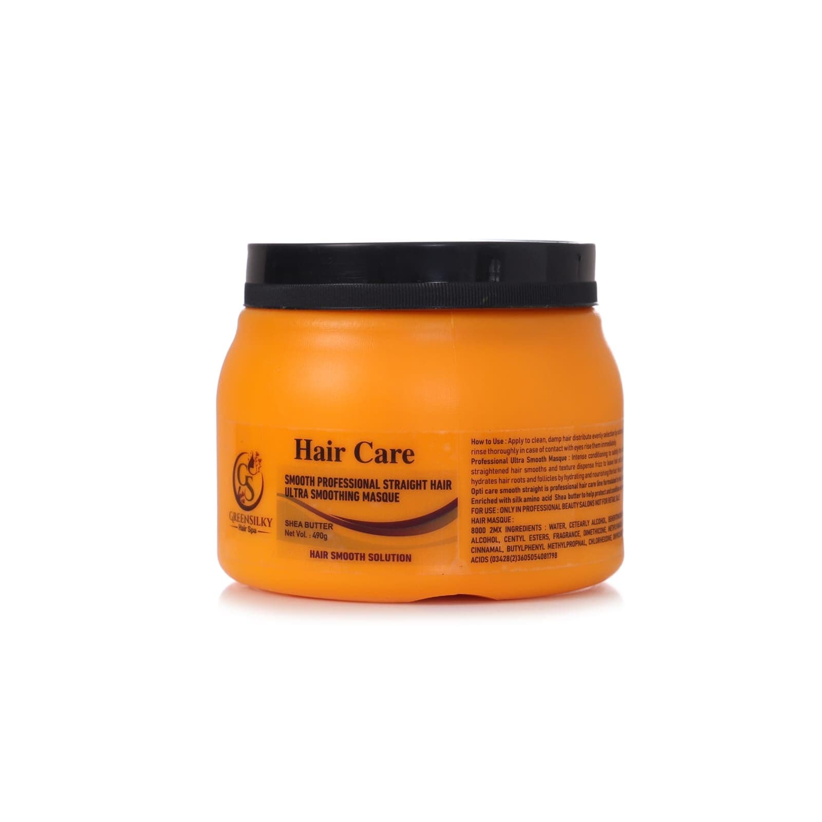 Premium Hair Spa Smooth Therapy | 100% Soft, Shine & Hair Repair | Infused With Shea Butter And Keratin | Treatment Protein Spa - Conditioning For Dry Damaged, 1 Count - 490g