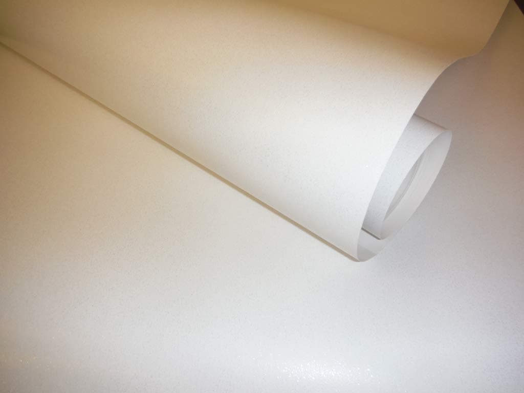 Disco White Pearl Ice Glitter Wallpaper 670520